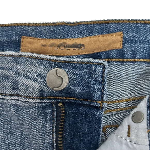 Joe's Jeans The Finn Bermuda Shorts Cotton Blend Dungaree 5-Pocket Mid-Ride - Picture 8 of 11